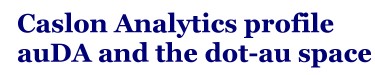 title for auDA profile