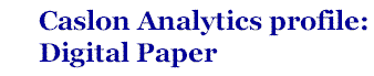 title for Digital Paper profile