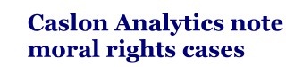 title for Moral Rights Cases note