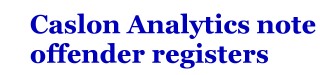 title for Offender Registers note
