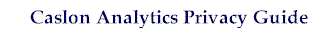 title graphic for Privacy guide