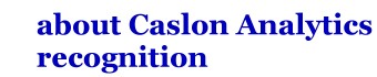 title for Recognition page