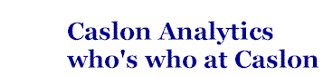 title for Who's Who at Caslon Analytics page