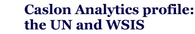 title for WSIS profile